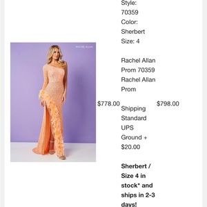 Rachel Allan Style 70359 Prom Dress